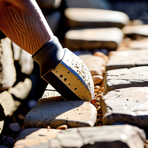Choosing the right mortar for stone work.