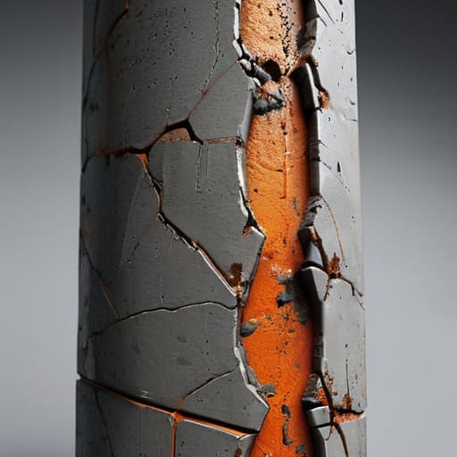 How concrete cover protects steel in structures.