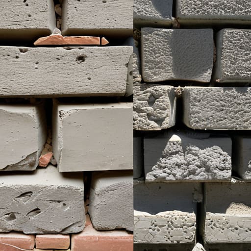 How lime mortar differs from cement.