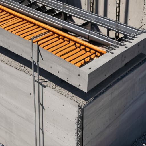 How pile caps and ground beams work.