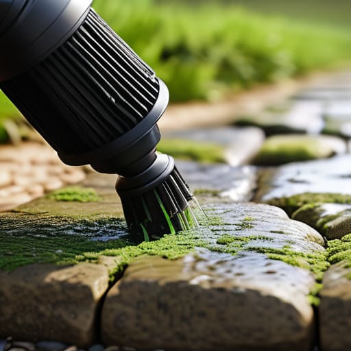 Pressure Washing That Does Not Blast the Joints