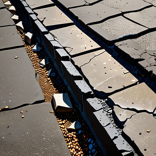 How to repair cracks in old pavement.