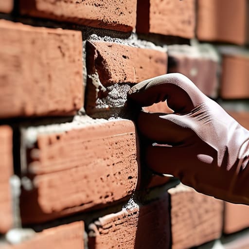 Learning how to match existing brickwork.